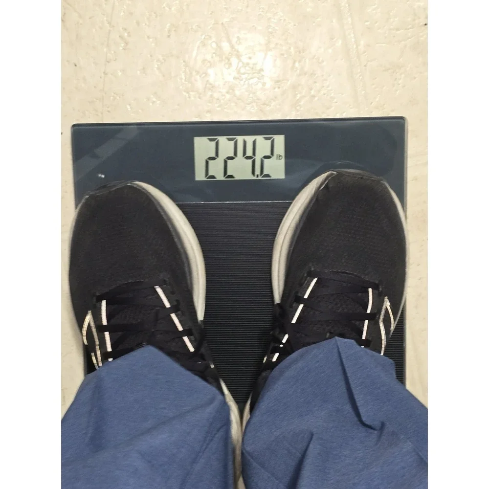Taylor‎ Glass Digital Bathroom Scale 400 lb Capacity Black Model 5274503 New